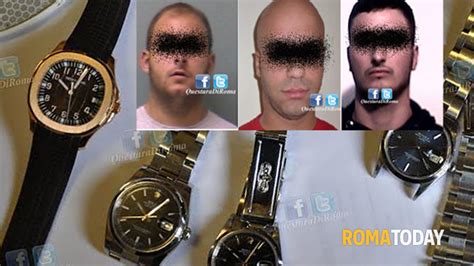 preso rapina rolex oggi a roma|Banda del Rolex in azione all'Eur, rapinata 69enne.